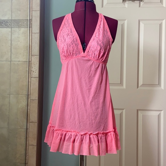 Hanky Panky Other - Like new Hanky Panky Pink Lace Chemise